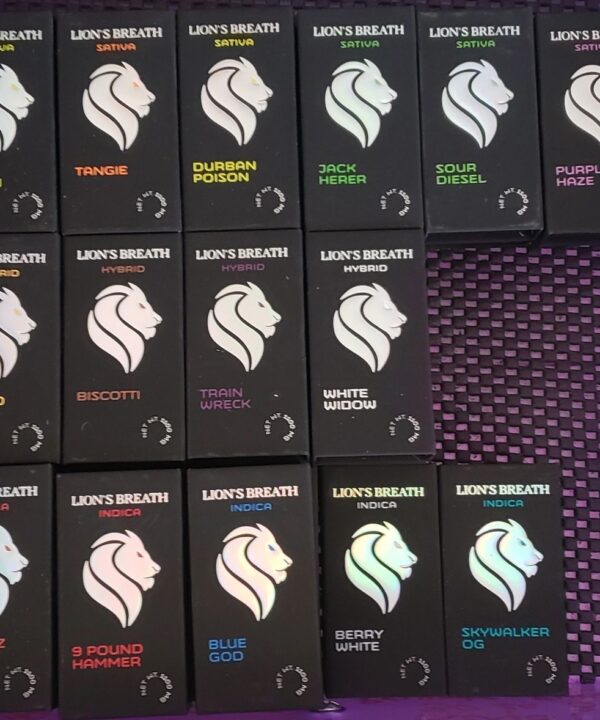 Lions Breath Carts, Lions Breath Cartridges, buy Lions Breath Carts uk, Lions vape carts, Lions Breath strains