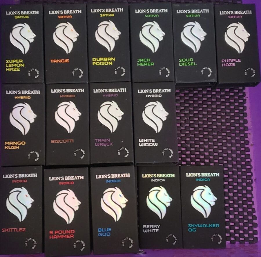 Lions Breath Carts, Lions Breath Cartridges, buy Lions Breath Carts uk, Lions vape carts, Lions Breath strains